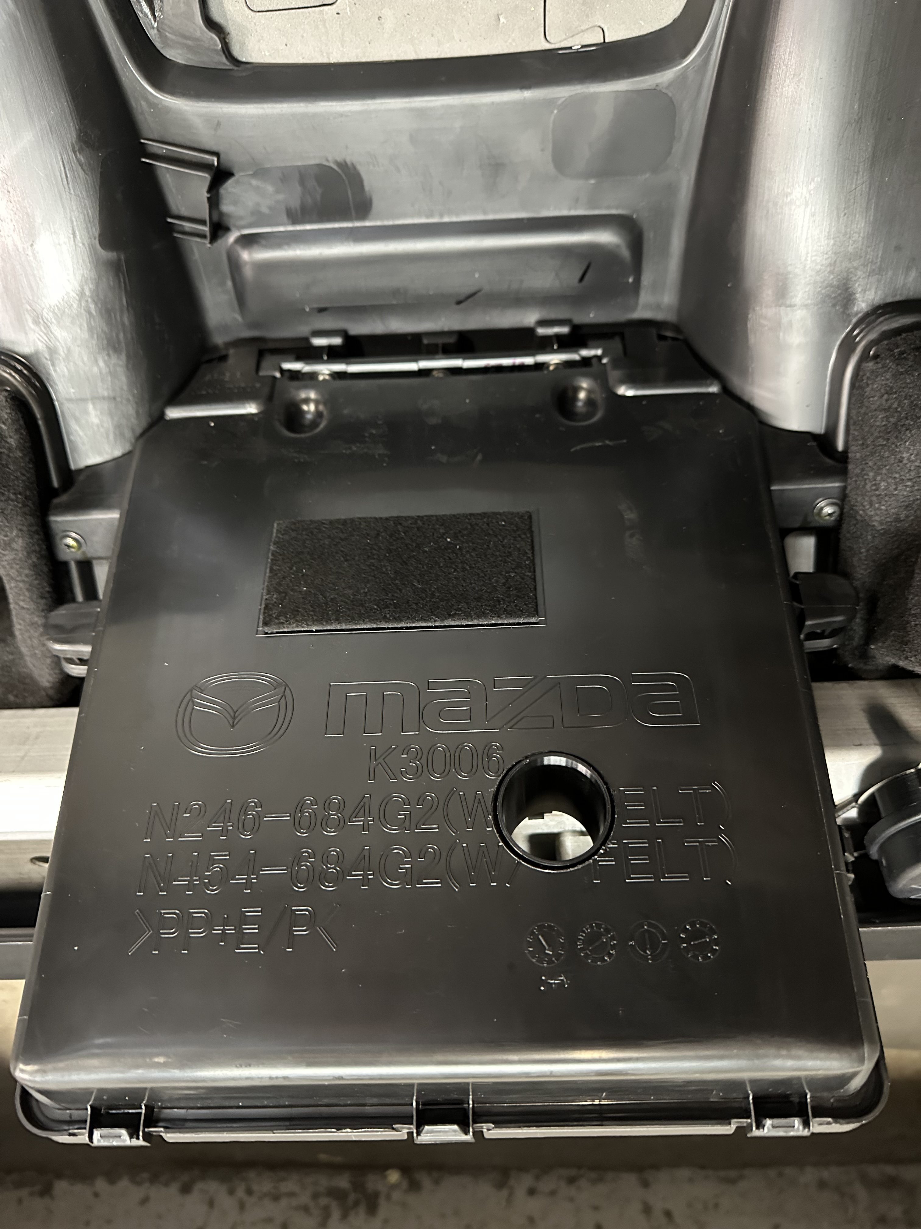 Glove box modification